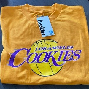 Brand new cookies T-shirt Lakers theme